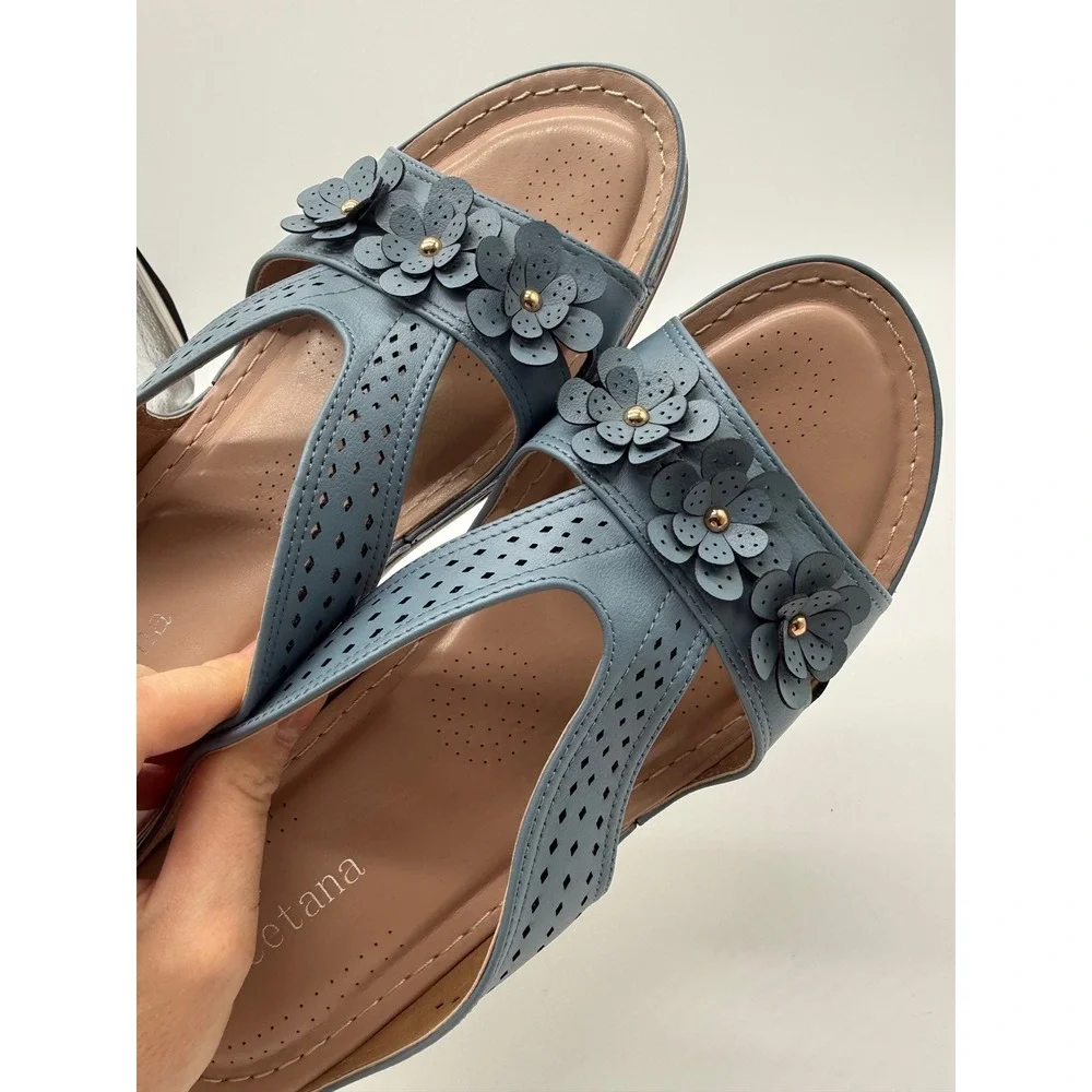 Ecetana wedge sandals